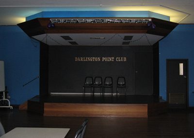 function room at darlington point club
